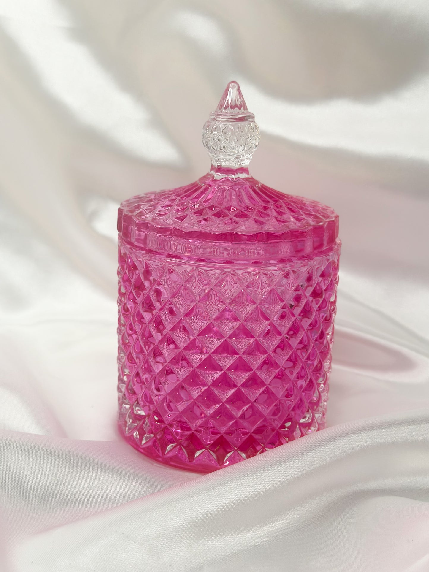 Hot Pink Geo Jar 230ml